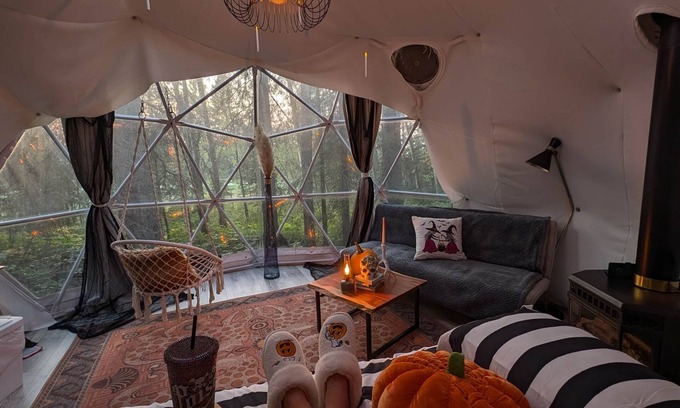 Winfield House | HALLOWEEN THEMED SEPT & OCT: The Tamarack Geodome