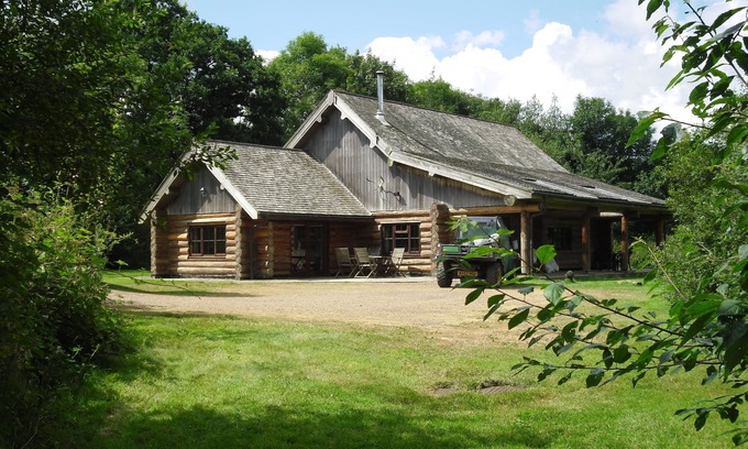 West Buckland Cabin | Hand Crafted large Log Cabin . Rural Location , lovely views and walks , quiet .