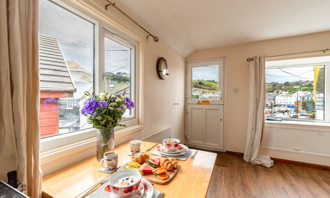 Mevagissey Apartment | Harbourside Hideaway by Interhome