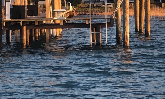 Harsens Island House | Harsens Island Waterfront Lodge on DOUBLE Lot & Dockage, swimming, and parking