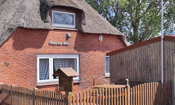 Nordstrand House | Haus am Meer 50 m vom Außendeich, Perfekt für Kiter