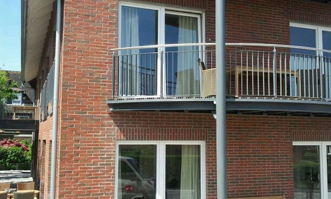 Borkum Apartment | Haus Borkum Flair 4stars, Apartment No. 1, 1bedroom, 2 terraces with garden