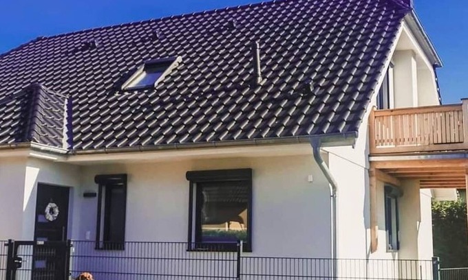 Thiessow Apartment | Haus Clemens Appartement im 1. OG - Für 4 Feriengäste mit W-lan und Balkon