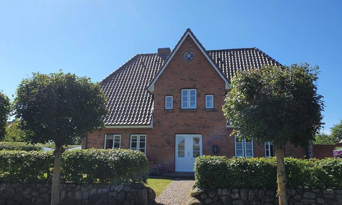 Utersum Apartment | Haus Wattliebe - spacious apartment near the beach FeWo3/EG - FeWo Nr.3