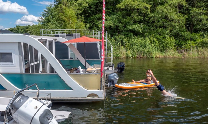 Muritz Apartment | Hausboot für 2 Gäste mit 25m² in Waren