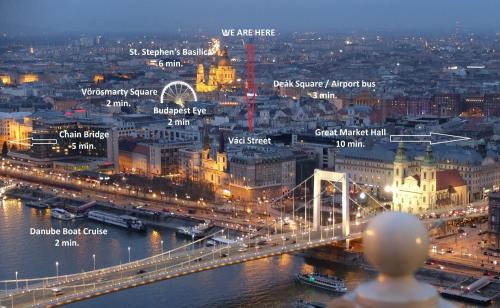 Inner City Budapest Apartment | Heart of Budapest apartman with AC