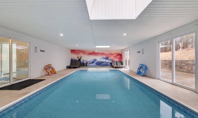 Long Pond House | Heated Indoor Pool! MODERN 6BD/5BA HOUSE!