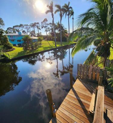 Stuart House | Heated pool w river views dock your boat Jet ski