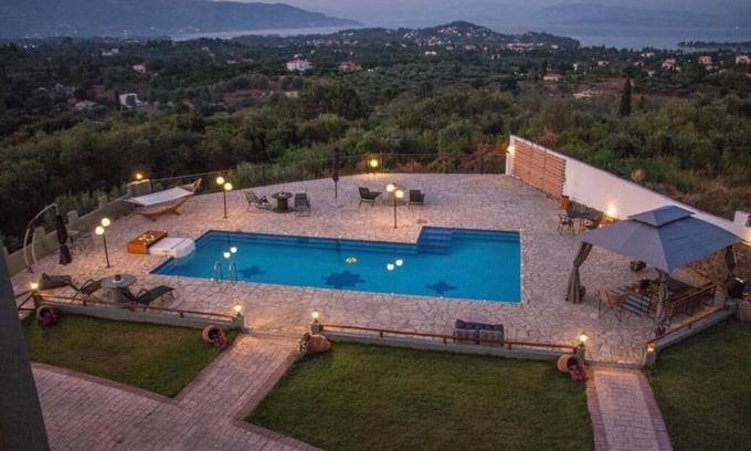 Vassilatika Villa | Heaven Hill Villa with balcony