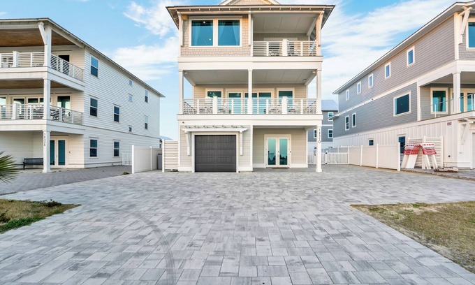 Bid-a-wee Beach House | "Heavenly Day" Private Vacation Home Located in Bid-A-Wee Beach Neighborhood in Panama City Beach with Private Beach Access & Heated Pool - Perfect for Group Getaway!