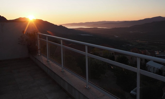 Sartene Apartment | Helicryse, quiet accommodation with sea and mountain views, 15 mins from the beach