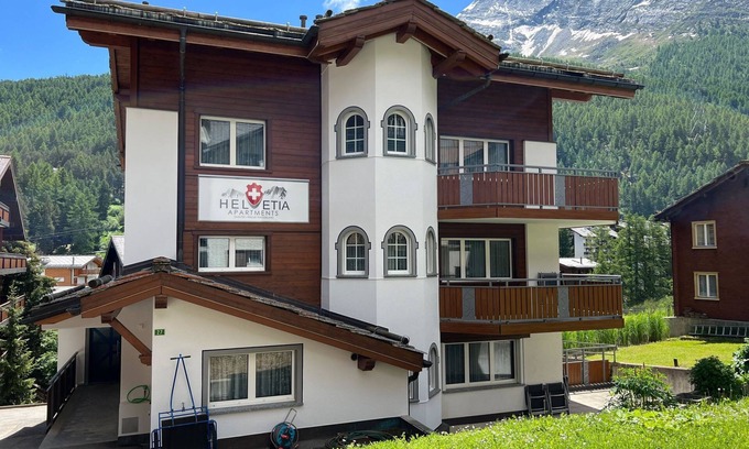 Saas-Fee Apartment | Helvetia Apartments by Interhome
