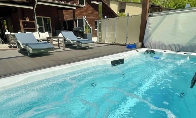 Frinvillier Villa | Hidden Gem Stay in Switzerland – 3BR, Pool, BBQ, Kids Area, & More, Perfect Base
