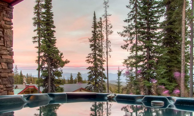 Snow Pine Estates House | High-end ski-in/ski-out home with private hot tub, sauna, & room for everyone