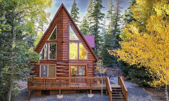 Duck Creek Village Cabin | Hike, Bike & Ski: Duck Creek Village A-Frame!