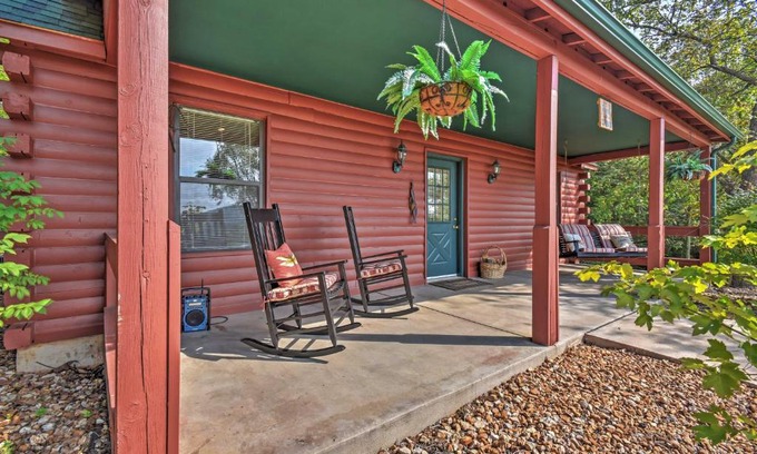 Defiance House | Hillside Cabin on 43 Acres with Private Lake and View!