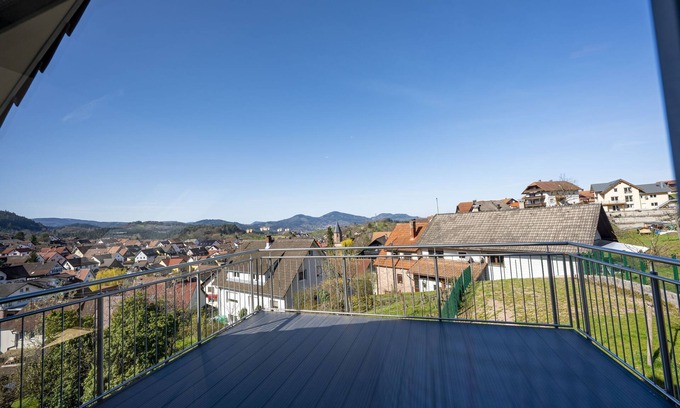 Loffenau Apartment | Hirsch vacation apartment, 80 sqm, 2 bedrooms, balcony, max. 4 persons