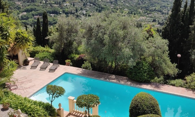 Grasse Villa | Historic Belle Époque Villa with spectacular views