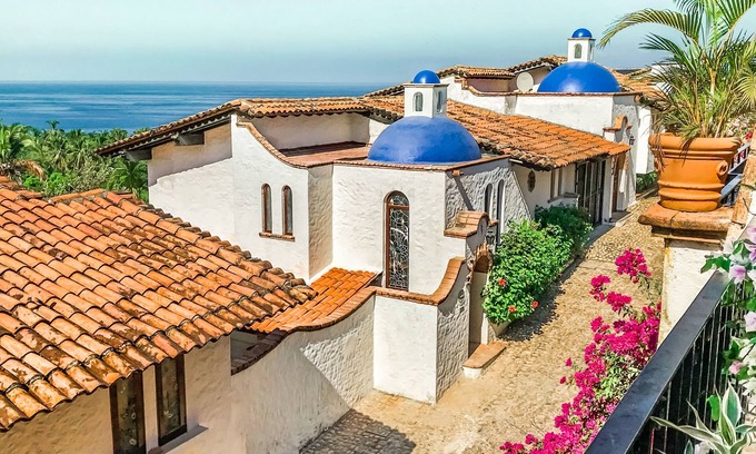 South Shore Hotel Area Villa | Historic Garza Blanca Villa: Private Pool, Breathtaking Views, Steps to Ocean