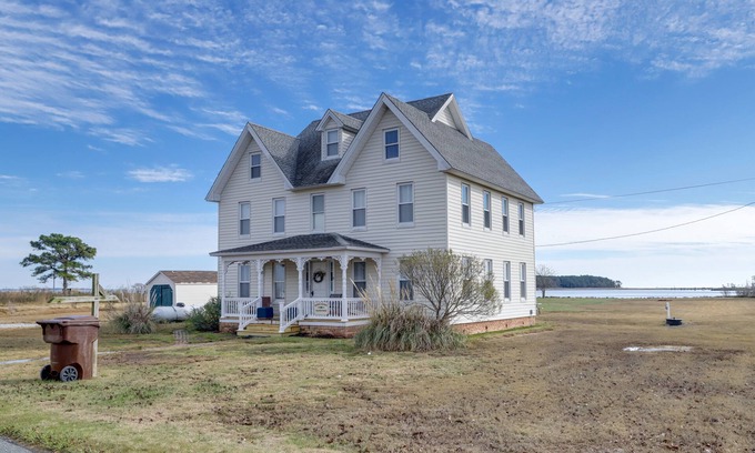 Fishing Creek House | Historic Hoopersville Getaway on Chesapeake Bay!