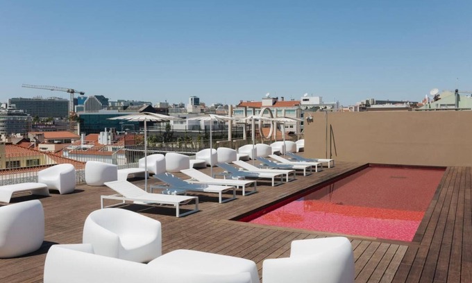 Sao Jorge de Arroios Hotel | Historic Lisbon at Your Door—Unwind in Pool Tranquility & Watch Light Show