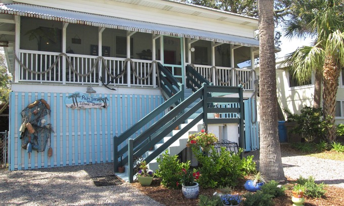 Savannah Beach House | Historic raised Tybee cottage, very cool, comfortable and oh so Tybee!