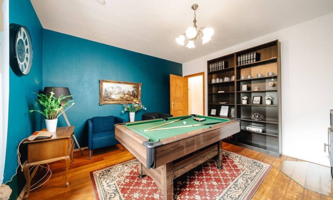 Bad Ems Apartment | Historical apartment with fireplace and sauna