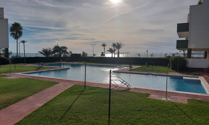 Salobrena Apartment | Holiday Apartment Casa Conchita with Sea View, Shared Pool & Wi-Fi