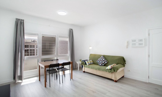 Agaete Apartment | Holiday Apartment 'Rincón De Mónica 2' with Sea View, Shared Terrace and Wi-Fi