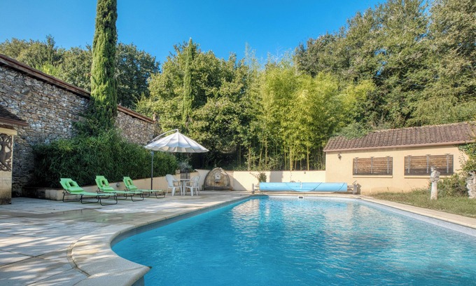 Saint-Andre-dAllas House | Holiday Home 'Cottage Périgourdin' with Private Pool, Private Terrace and Wi-Fi