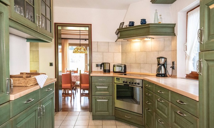 Grassau House | Holiday Home 'Am Moosbach' with Mountain View, Private Terrace and Wi-Fi