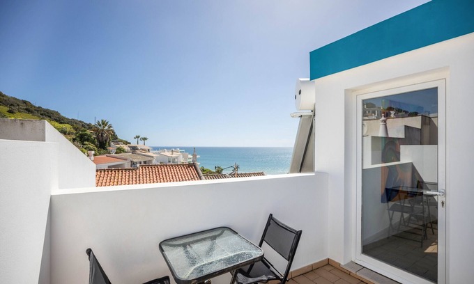 Salema House | Holiday Home "Casa Da Paz" with Sea View, Private Terraces & Wi-Fi