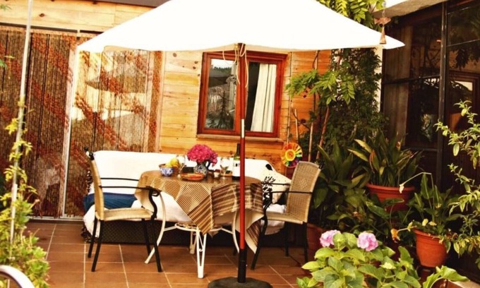 Arbucies House | Holiday Home 'Casita De Bosque' with Shared Pool, Shared Terrace and Wi-Fi