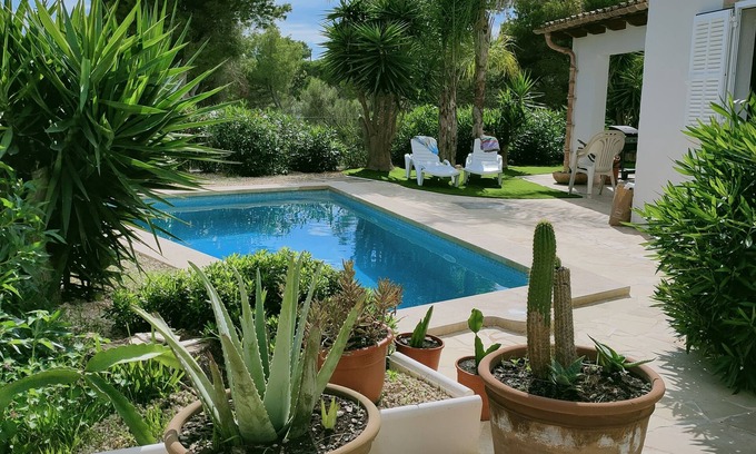 Cala Llombards House | Holiday home for young and old near one of the most beautiful natural beaches in Mallorca