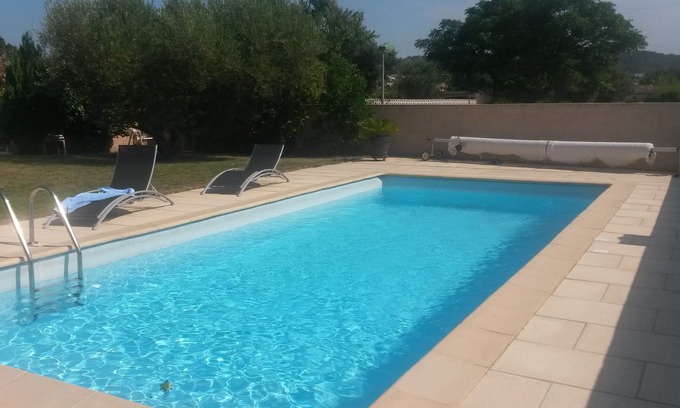 Clarensac House | Holiday home with pool . .