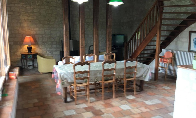 Beaumont-en-Veron House | Holiday house Beaumont en Véron for 1 - 6 persons with 3 bedrooms - Row house