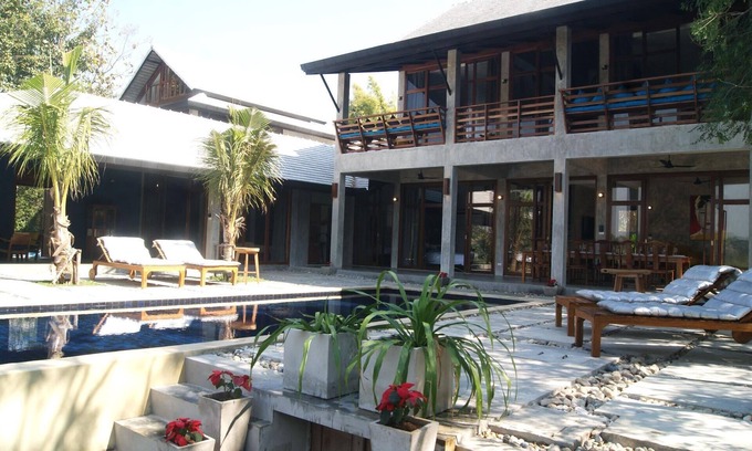 San Sai House | Holiday house with private pool for 23 persons + 3 children approx. 630 m² in Chiang Mai, North Thailand