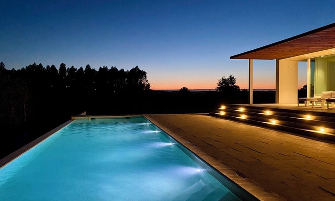 Santiago do Cacem House | Holiday Home 'Herdade Vicentina' with Private Pool, Wi-Fi and Air Conditioning