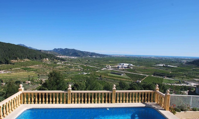 Villalonga Villa | Holiday Villa with breathtaking sea- and panoramic views and private pool