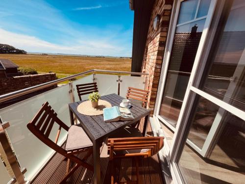 Born auf dem Darss Apartment | Holmblick - Boddenblick, Balkon, 2 Schlafzimmer, 4 Personen