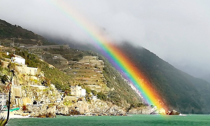 Cinque Terre House | Home by the sea (Rainbow Home), via 4 novembre 15, first floor.