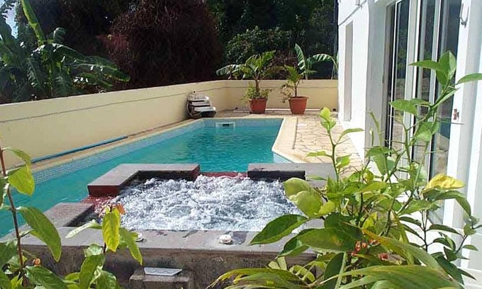 Bois de Nefles House | Homerez - House 15 km away from the beach for 4 ppl. with shared pool and garden
