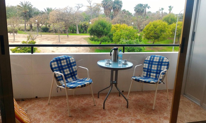 Playa de San Juan Apartment | Homerez - 300 m away from the beach! Appartement for 4 ppl. with shared pool