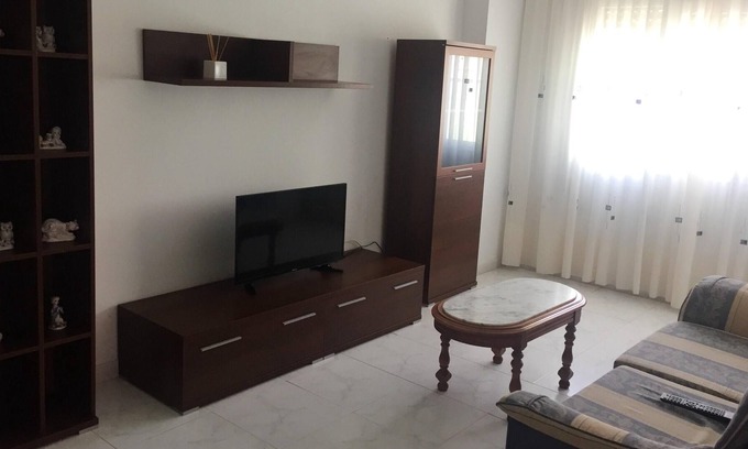 Laxe Apartment | Homerez - 80 m away from the beach! Appartement for 6 ppl. with balcony at Laxe