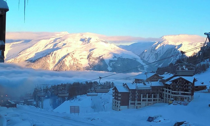 Plagne Villages Apartment | Homerez - Apt with Mountain View