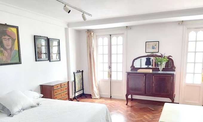 La Coruna Old Town House | Homerez - Big house for 10 ppl. with terrace and balcony at A Coruña