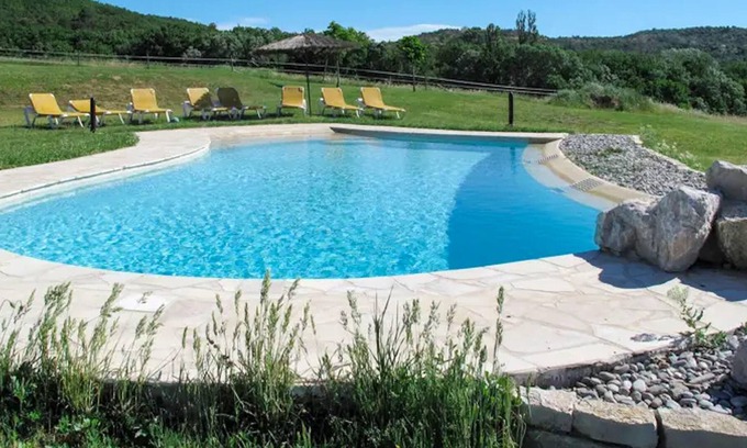 Saint Maime Villa | Homerez - Big villa for 12 ppl. with swimming-pool and terrace at Saint-Maime