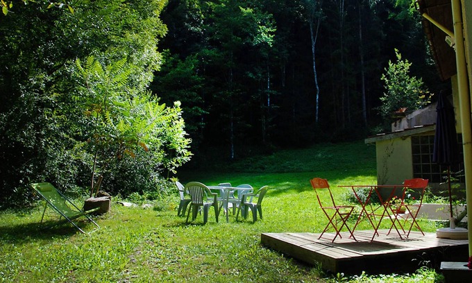 Fougax-et-Barrineuf House | Homerez - House for 10 ppl. with garden and terrace at Fougax-et-Barrineuf