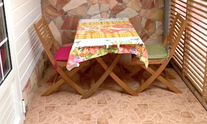 Le Marin House | Homerez - House 2 km away from the beach for 2 ppl. with sea view at Le Marin
