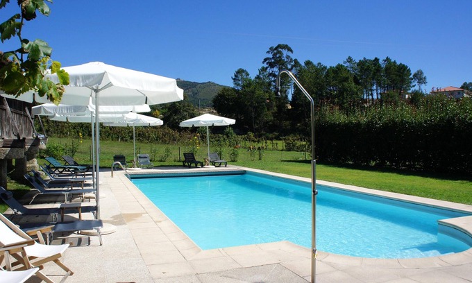 Vieira do Minho House | Homerez - House for 4 ppl. with shared pool and garden at Vieira do Minho